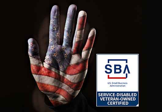 SBA Certified Service-Disabled Veteran-Owned Business